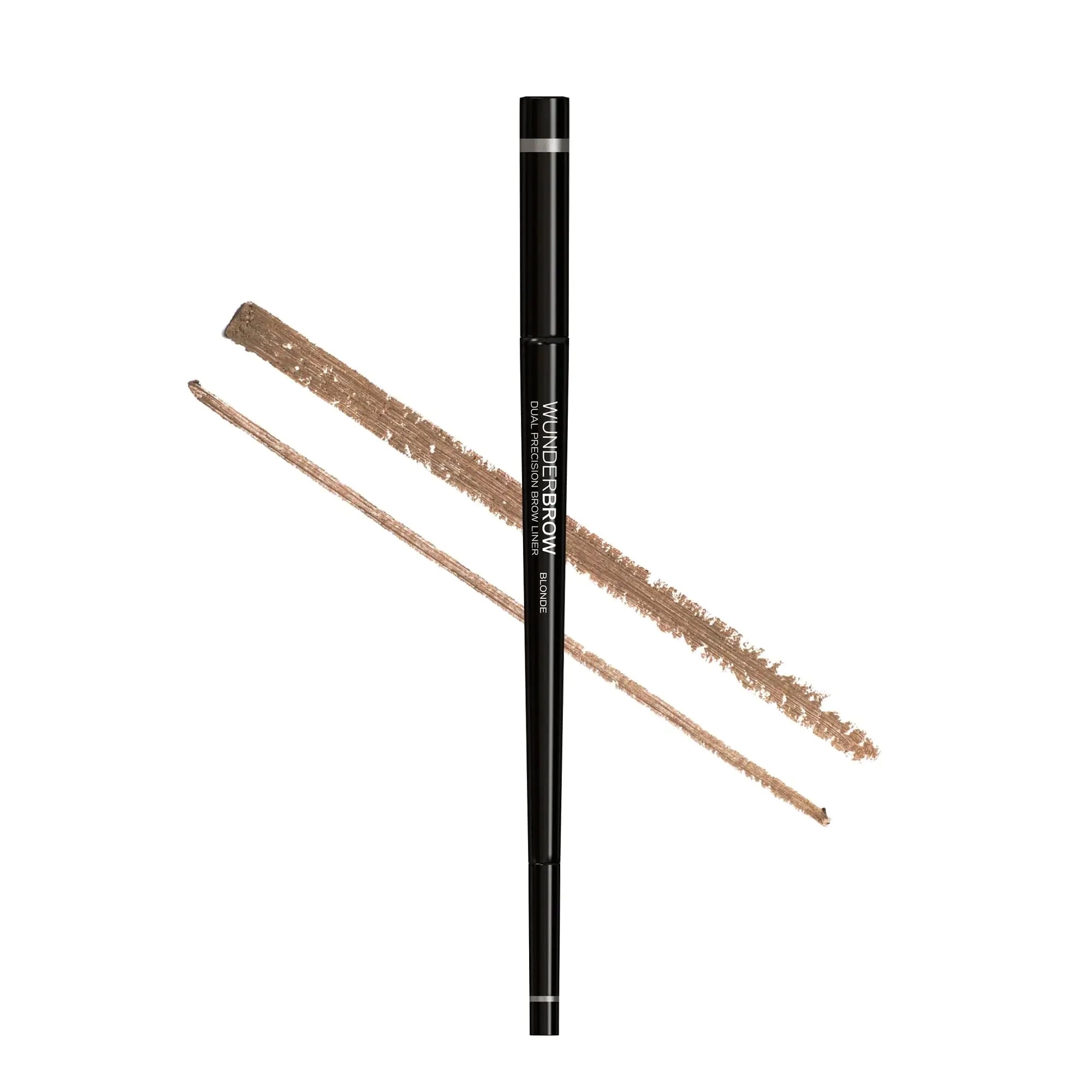 Wunderbrow Dual Precision Brow Liner Eyebrow Liner Pencil With Angled Tip and Ultra Fine Tip Dual Precision Brow Liner Eye Brow Make Up Color Blonde