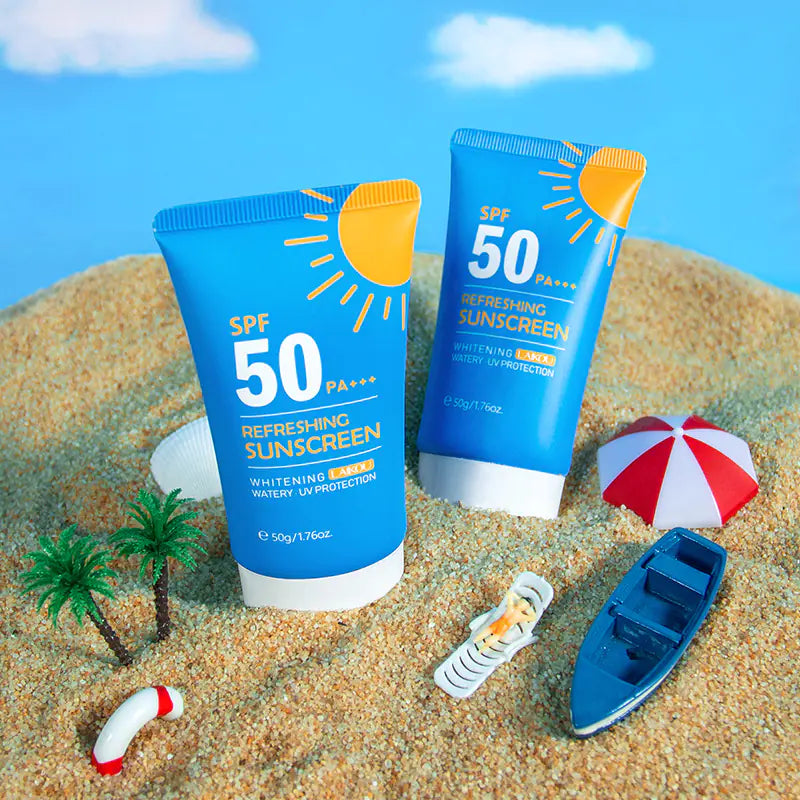 Moisturizing Whitening Sunscreen for Facial Skin Care
