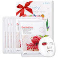 10 PCS Real Nature Hydrating Nature Face Masks Skincare Hyaluronic Acid Vitamin C and E Chamomile Korean Beauty Essence Facial Paper Sheet Mask for Skin Care Moisturizing (10pcs-set01)
