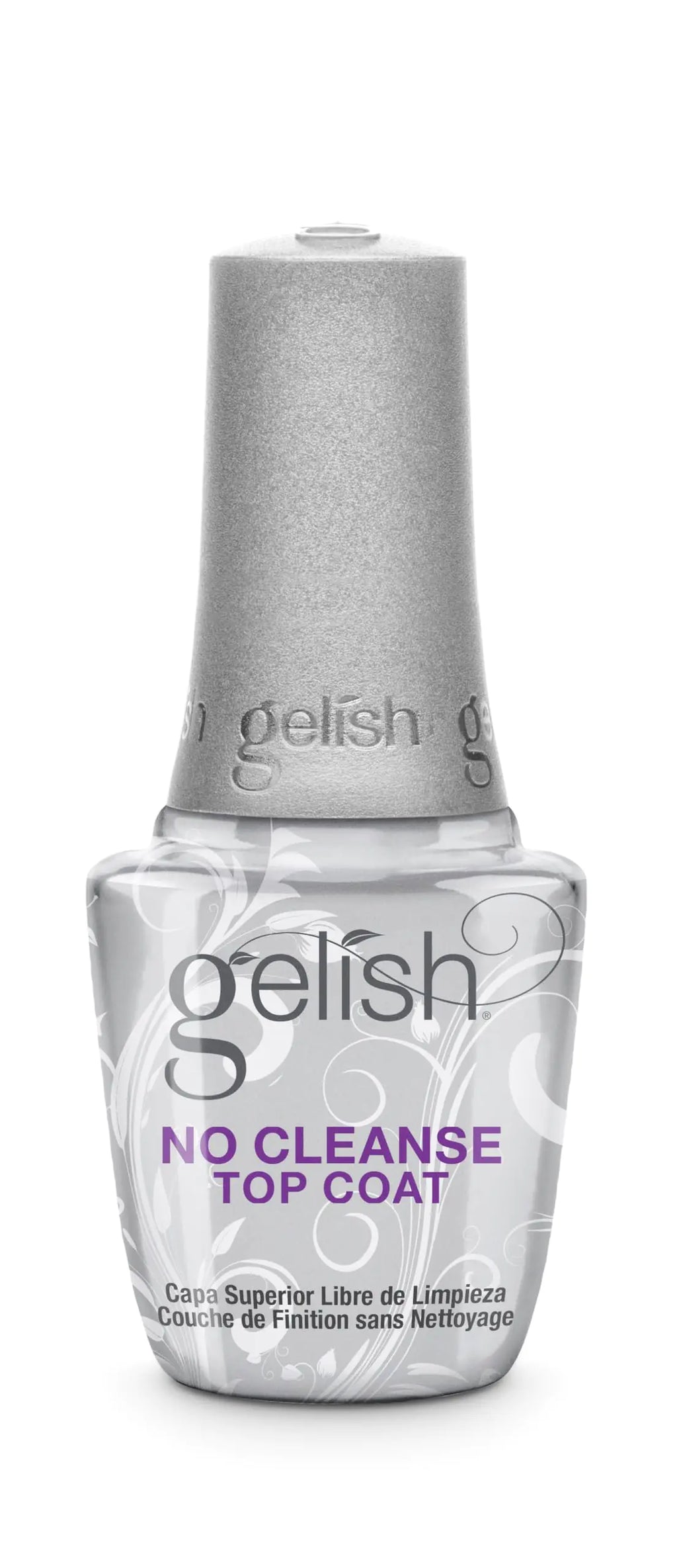 Gelish No Cleanse Top Coat Top Coat For Gel Nails Gel Polish Top Coat Gel Top Coat LED Gel Polish No Cleanse For Gel Nails 0.5 oz.